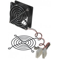 12VDC blæser 80 x 80mm uden tacho regulering