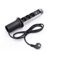 Strömuttag, 3 x AC-uttag...