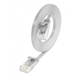 RJ45 Cat6 UTP cable. Flat...