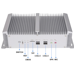 Fanless mini PC med i5 CPU,...