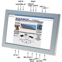 10.1" Panel PC m/ WIN CE6.0