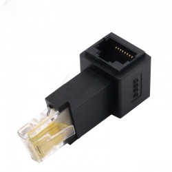 Right-angled 90° RJ45...