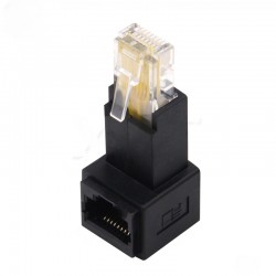 Oppvinklet 90° RJ45...