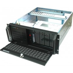 4U 19" dator chassi, ATX 4...