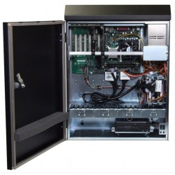 4U Vægkabinet, ATX, med låge