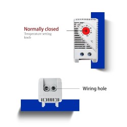 nVent Hoffman Chauffage thermostaté NC - acheter sur