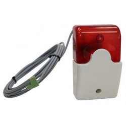 Lyd- og lysalarm til...