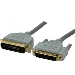 Printer cable DB25 male and...