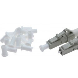 Dust cap for LC fiber plug