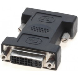 DVI-D 24 pin han til DVI-I...