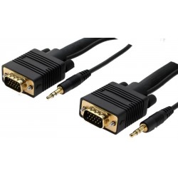 VGA-kabel DC15HD han / han...