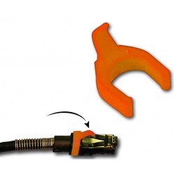 Orange clip / release...