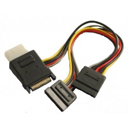 SATA power cable to SATA -...