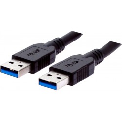 USB 3.0 kabel, A han – A...