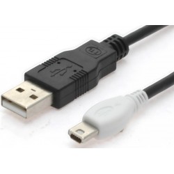 Mini USB kabel, A han –...