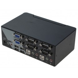 2 ports KVM switch, 2 x...