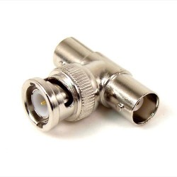 BNC T-leden. 50 ohm...