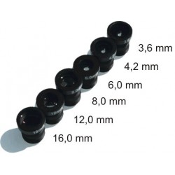 6 Extra lenses for KAM-MINI-M