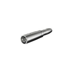 XLR adapter 3-pin XLR han -...