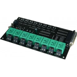 Terminal board with 8 x...