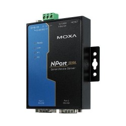 Serielportserver, 2 porte,...