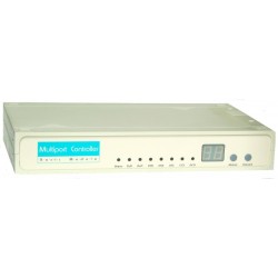 Moxa C32080T, 8 ports 19"...