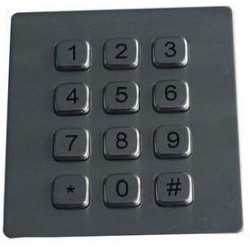 12 key Industrial keypad in...