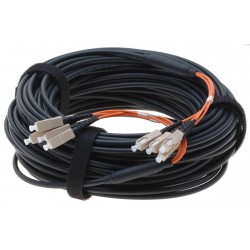 Armored fiber cable,...