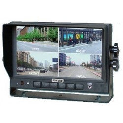 7" TFT-farveskærm med...