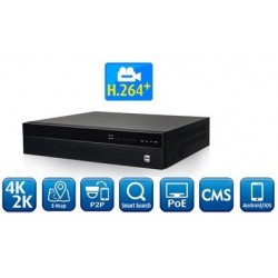 16 kanal 4K NVR opptaker /...