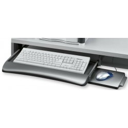 Telescope keyboard shelf...