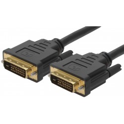 DVI kabel. Analogt, DVI-I...