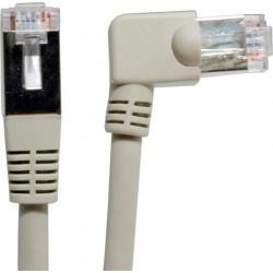 Gray nettverkskabelen i...