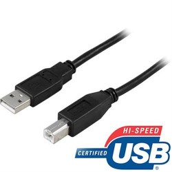 USB 2.0 Hi-Speed kabel, A...