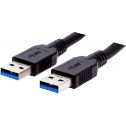 USB 3.0 kabel med ferrit, A...