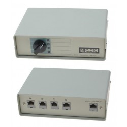 4-ports manuel netværks...