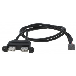 2x USB 2.0 udtag til fx...