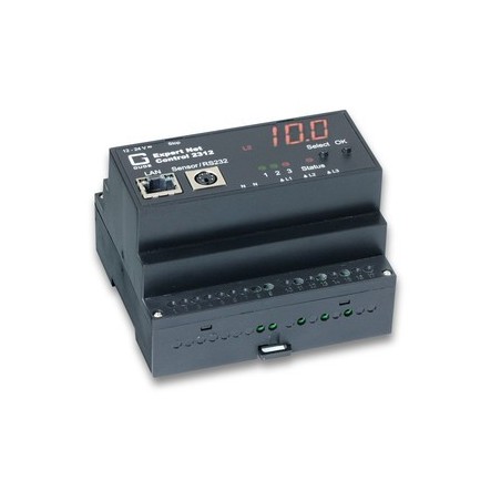 ETH, Fjernstyring over netværk, 3 x tænd/sluk relæ udgange, 1 x RJ4...