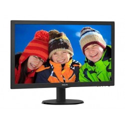 22" sort LCD skærm med LED...