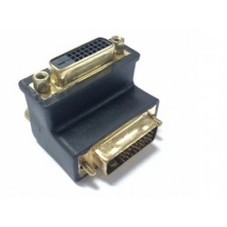 DVI-D adapter he she 90º...