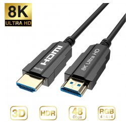 Fiber HDMIkabel 2,1, 8K...