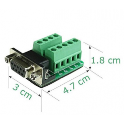 D-SUB Terminalblok med dB9...