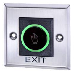 Touch-free electric exit...