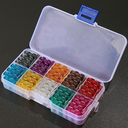 Auto-sikringer - Sæt med 50...