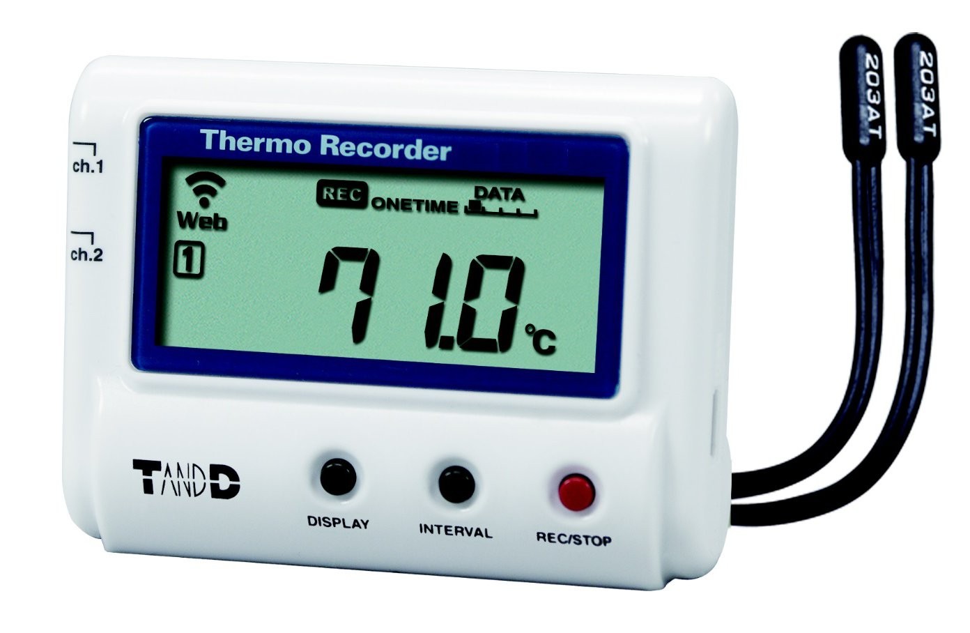 Datalogger med nettverk (WiFi/LAN) - DANBIT AS