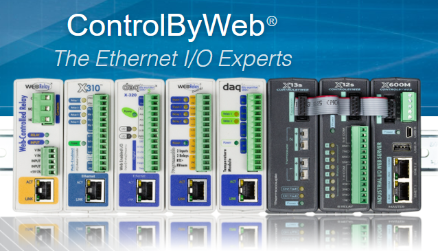 ControlByWeb I/O modules