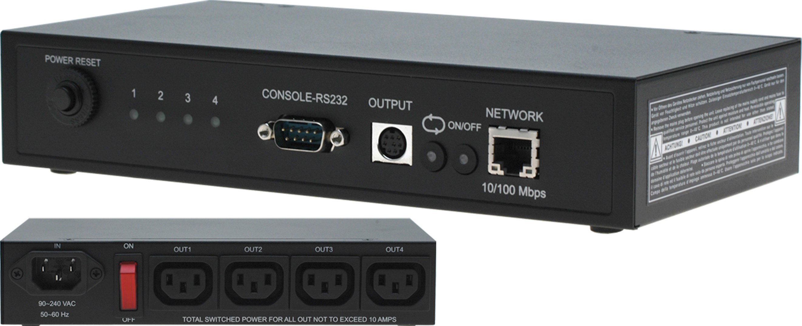 Remote control and monitoring via the network - Danbit